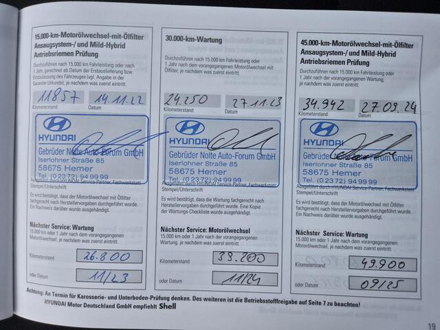 Hyundai I 20 1.0 T-GDI N Line Automaat / Fabrieksgarantie tot 09-2026 / Dealer onderhouden / Stuur en Stoel verwarming / Apple Carplay Android Auto / Achteruitrijcamera / Adaptief CC / Bose Audio Systeem / Climate control /