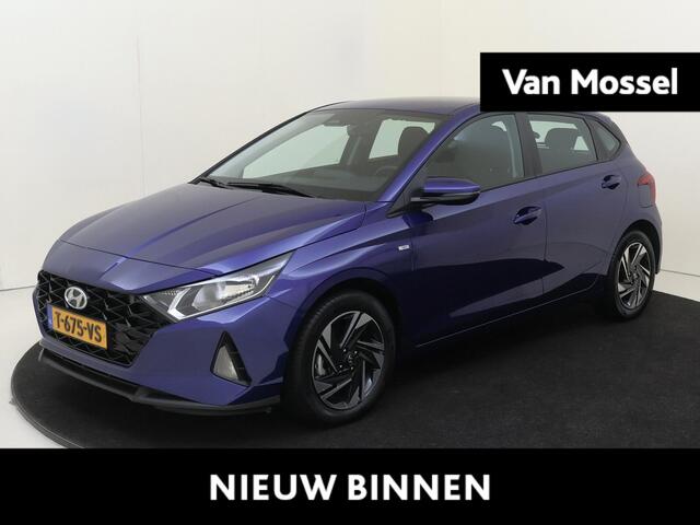 Hyundai I 20 1.0 T-GDI Comfort Smart | AUTOMAAT | airco | Apple Carplay/Android Auto | Autonomous Emergency Braking | cruise control | dodehoek detectie | lichtmetalen velgen 16" | navigatiesysteem full map | rijstrooksensor met correctie |