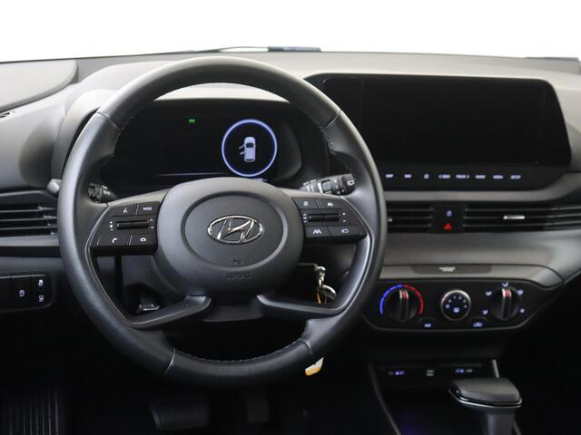 Hyundai I 20 1.0 T-GDI Comfort Smart | AUTOMAAT | airco | Apple Carplay/Android Auto | Autonomous Emergency Braking | cruise control | dodehoek detectie | lichtmetalen velgen 16" | navigatiesysteem full map | rijstrooksensor met correctie |