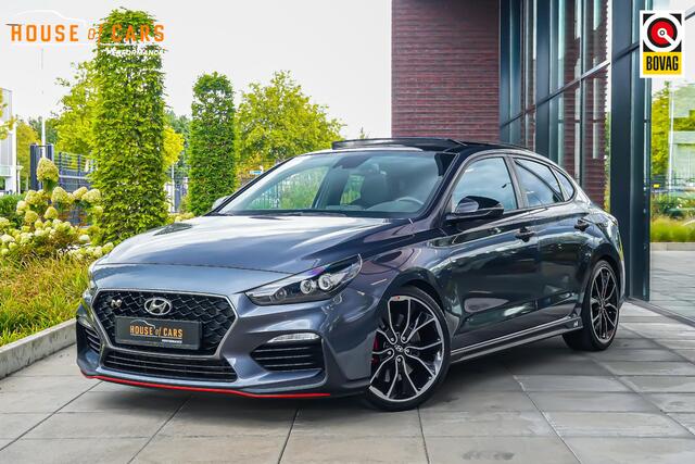 Hyundai I 30 N2 Performance Fastback 2.0 275pk T-GDI |dealer onderhouden|panoramadak|memory|Apple Carplay|parkeercamera|stoelverwarming|clima control|cruise control|19" lichtmetalen velgen|
