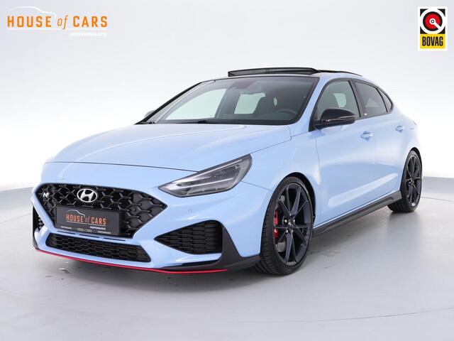 Hyundai I 30 N2 Performance 2.0 275pk AUTOMAAT |dealer onderhouden|piper cross airintake|Eibach verlagingsveren|schaalstoelen|panoramadak|N-modus|Apple Carplay|stoelverwarming|parkeercamera|19" lichtmetalen velgen|