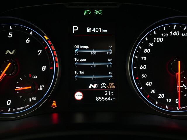 Hyundai I 30 N2 Performance 2.0 275pk AUTOMAAT |dealer onderhouden|piper cross airintake|Eibach verlagingsveren|schaalstoelen|panoramadak|N-modus|Apple Carplay|stoelverwarming|parkeercamera|19" lichtmetalen velgen|