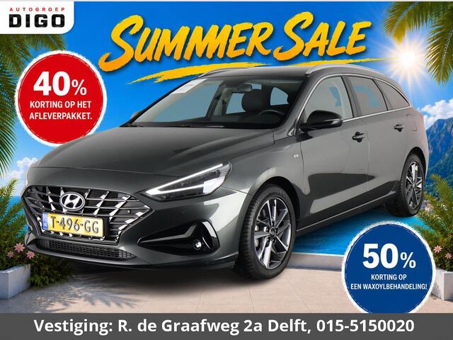 Hyundai I 30 Wagon 1.5 T-GDi MHEV Premium | Stuur-/Stoelverwarming | Navigatie | Parkeersensoren voor & Achter |