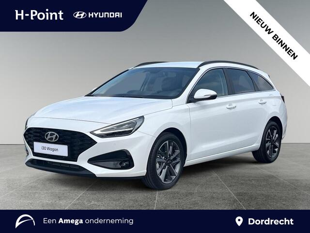 Hyundai I 30 Wagon Premium 1.6 T-GDi 150pk | LEDER | ELEK. VERSTELBARE STOELEN | CAMERA | APPLE CARPLAY / ANDROID AUTO | ADAPTIVE CRUISE | STOEL + STUURVERW. |