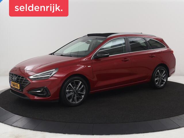 Hyundai I 30 Wagon 1.5 T-GDi MHEV Premium Sky | Panoramadak | Stoel & Sturverwarming | Stoelkoeling | Camera | Adaptive cruise | Navigatie | Carplay | DAB+ | Climate control | Full LED