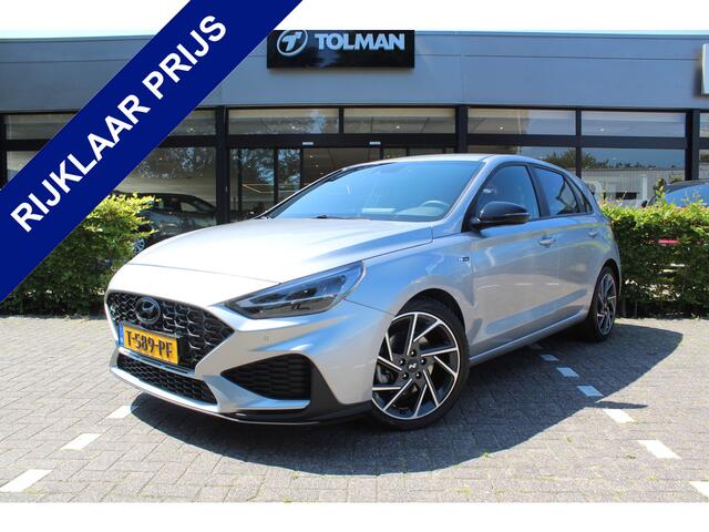 Hyundai I 30 1.5 T-GDi MHEV N Line | Rijklaar | Elek.stoel + Memory | Apple/Android | Stoelverw. | Blind Spot | Keyless | Sensoren v+a | Camera