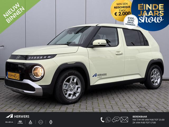 Hyundai INSTER Pulse 49 kWh / Dynamische Navigatie / Achteruitrijcamera / Parkeersensoren Voor + Achter / Leder Stuurwiel /