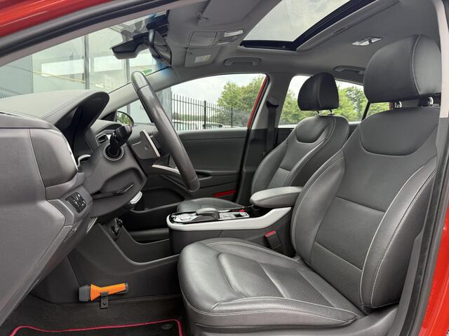 Hyundai IONIQ Premium EV Navi,Leder,Dodehoek,Schuifdak,Camera,Clima,Cruise,Stoelverwarming V+A,Stuurverwarming,Pdc V+A,Nieuwe Apk bij Aflevering