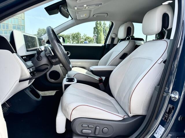Hyundai IONIQ 5 Lounge AWD 73kWh Speciaal Interieur! | Lounge Stoelen | Head-Up Display | BOSE Audio | Vol-Leder | 360° Camera | Stuur- + Stoelverwarming | 20'' Velgen | Rijklaarprijs!