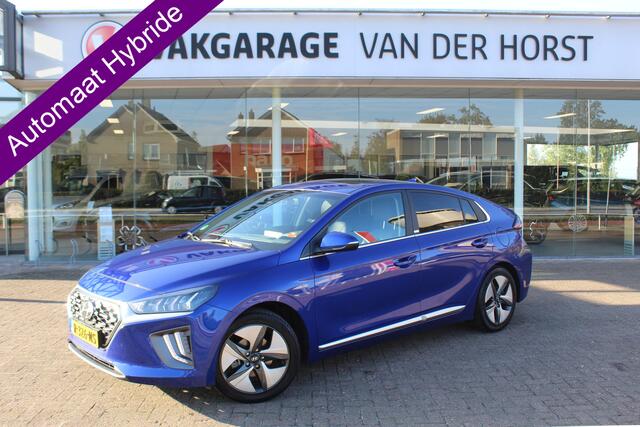 Hyundai IONIQ 1.6 GDi Hybrid Premium - Plus Uiterst nette auto Navigatie, Cruise Control, Climate Control, Trekhaak