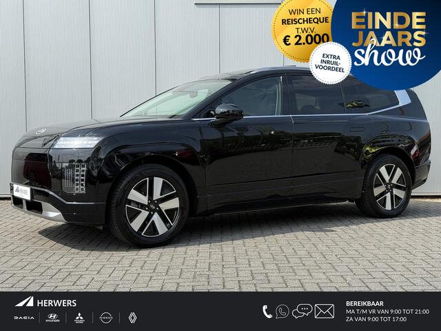 Hyundai IONIQ 9 Connect+ AWD 7p. 110.3 kWh / Incl 1500,- korting / Nu in de Showroom! / Stoelmassage / Stoel- & Stuurverwarming / Stoelverkoeling Voor + Achter / Schuif- & Kanteldak / 360 Camera /