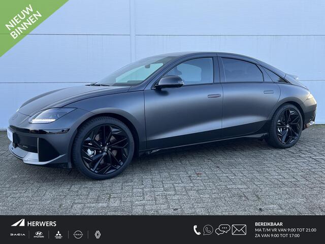 Hyundai IONIQ 6 Business 77.4 kWh / achterstoelen verwarmd / lichtmetalen velgen 20" / lederen/stof bekleding /