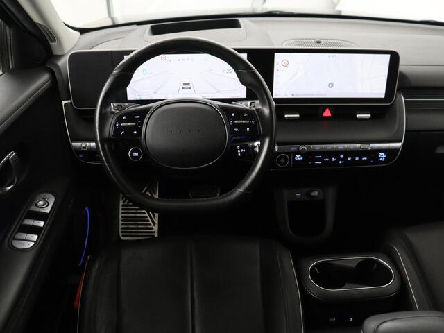 Hyundai IONIQ 5 Lounge 73kWh | SOH 96% | Stoelventilatie | Warmtepomp | Leder | Head-Up | 360 Camera | Adaptive cruise | Achterbankverwarming | Carplay | Vehicle-to-load | Memory | Keyless