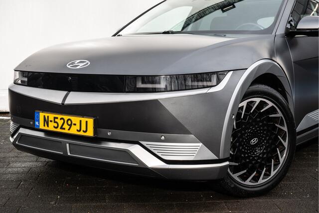 Hyundai IONIQ 5 Lounge 73kWh SOH 100% Panoramadak/ Leer/ Head up/ 360 Camera/ Full led/ Carplay/ Stoel-stuurverwarming/ Ambience verlichting/ Voetenbankje