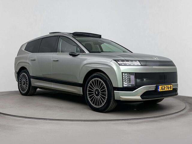 Hyundai IONIQ 9 Lounge AWD 7p. 110.3 kWh | SOH 100% | Memory stoelen | Panoramadak | Achteruitrij camera | Digitale zijspiegels | BOM VOL! |