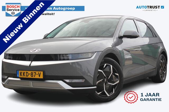 Hyundai IONIQ 5 Connect AWD 77.4 kWh | Incl. 12 Maanden garantie | Trekhaak | Adaptieve Cruise | Climate Control | Apple Carplay/Android Auto | Stoelverwarming | Stuurverwarming | Elektrische voorstoel | Parkeersensoren | Parkeercamera |