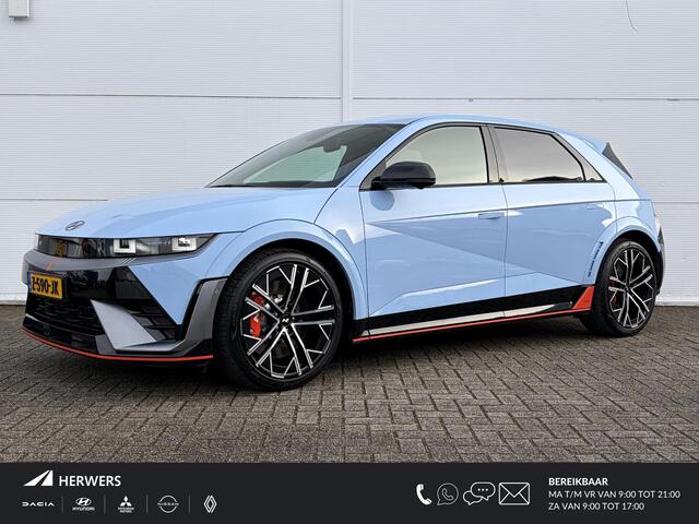 Hyundai IONIQ 5 N AWD 84 kWh / 650 PK & 770 NM / BOSE / Apple Carplay & Android Auto / N-Modus / Stoel- en stuurwielverwarming / Sportstoelen / Soh 100 % /