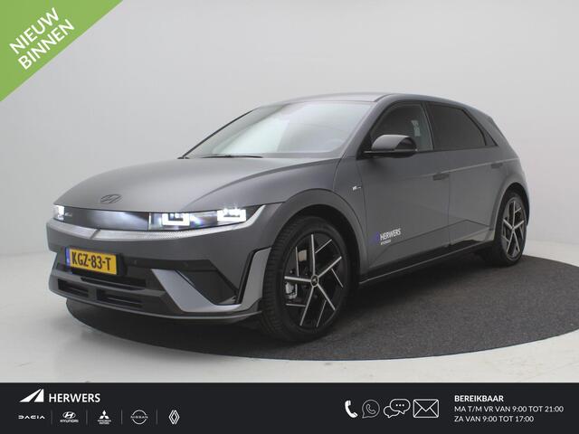 Hyundai IONIQ 5 N Line Business 84 kWh / SoH 100% / Trekhaak / 20" LMV / Flush doorhendels / Warmtepomp / Keyless / Elektrisch verstelbare voorstoelen / Stoelverwarming voor & achter / Stuurwiel verwarming / NL Auto /