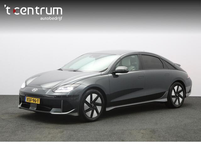 Hyundai IONIQ 6 Connect 77.4 kWh 228 PK, SOH 100%, Leder, 4 X Stoelverwarming, Adap. Cruise Control, Stoel- & Stuurverwarming, Carplay