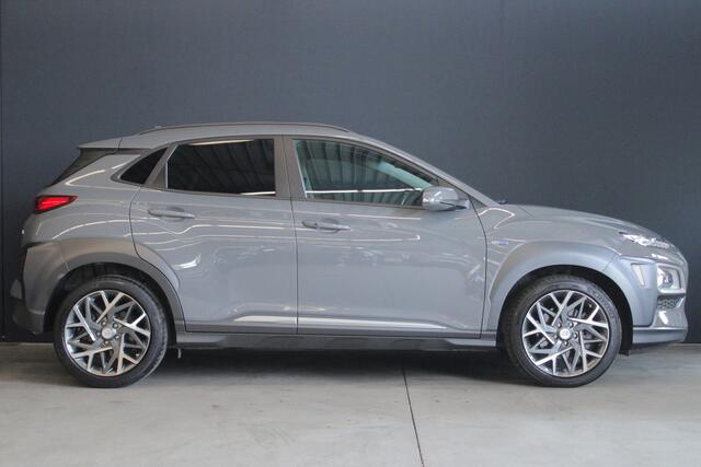 Hyundai Kona 1.6 GDI HEV Premium |dealer onderhouden|leder|stuur/stoelverwarming|ACC|head-up|keyless|