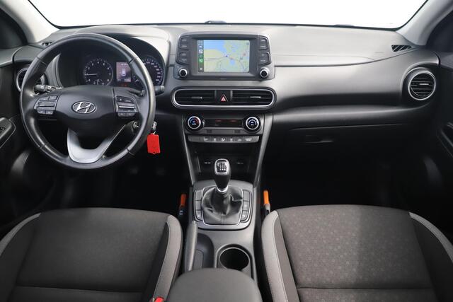 Hyundai Kona 1.0T Comfort Trekhaak Navigatie Achteruitrijcamera 16 inch LMV Navigatie Carplay Android Clima Cruise Rijstrooksensor