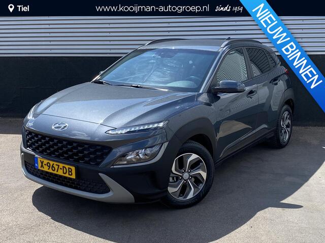 Hyundai Kona 1.6 GDI HEV Comfort Trekhaak, All-season banden, Cruise control, achteruit rij camera, parkeersensoren, Apple Carplay/Android Auto, airconditioning