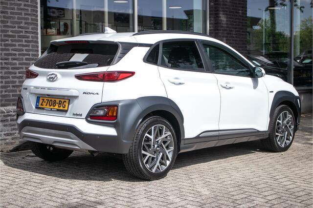Hyundai Kona 1.6 GDI HEV Fashion Design - All-in rijklrprs | Navigatie | Premium audio