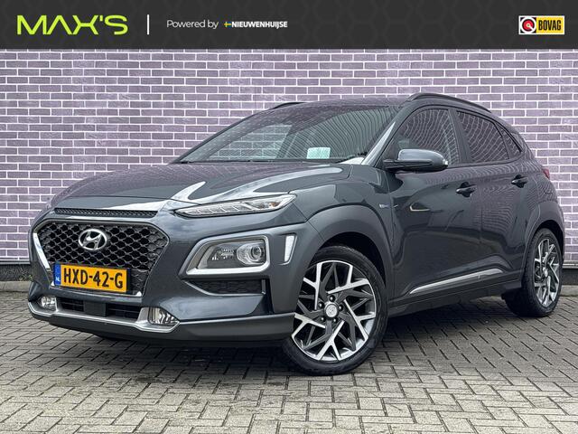 Hyundai Kona 1.6 GDI HEV Premium | Adaptive Cruise Control | Stoelverwarming/ventilatie | Camera | Apple Carplay/Android Auto | Climate Control | Keyless Entry/Go | Licht/Regen Sensor |