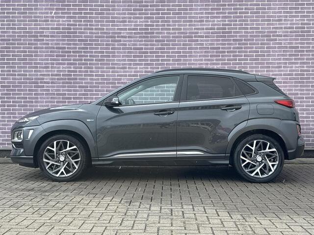 Hyundai Kona 1.6 GDI HEV Premium | Adaptive Cruise Control | Stoelverwarming/ventilatie | Camera | Apple Carplay/Android Auto | Climate Control | Keyless Entry/Go | Licht/Regen Sensor |