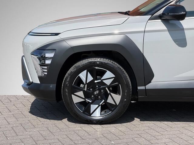 Hyundai Kona 1.6 GDI HEV Premium | Two-Tone Lakkleur | Stoelverwarming + -Ventilatie | 360° Camera | Leder | Navigatie | Apple Carplay/Android Auto | Geheugenstoel | Rijklaarprijs!
