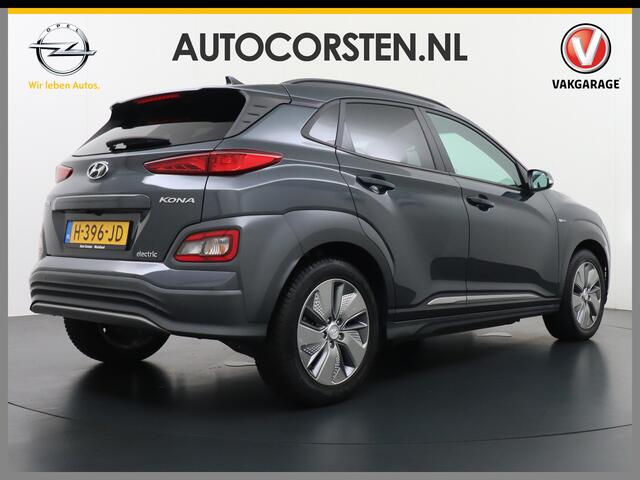 Hyundai Kona EV 64kWh 204pk Leer Apple Carplay Android Navi Camera Elektr.Stoelen+Verwarmd+Ventilatie Adaptive Cruise/Stop&Go Zelfsturend Multimedia Led Keyless Dab+ Premium Pdc Elektr.Stoelen+Verwarmd+Ventilatie-koeling Subwoofer Bluetooth Dodehoek detector 1e Eigena
