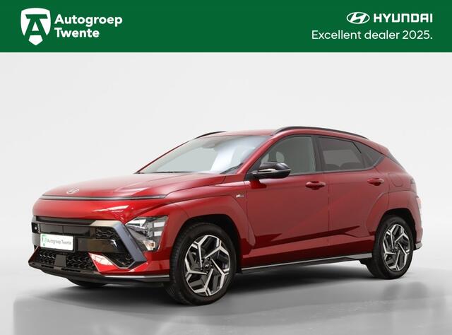 Hyundai Kona 1.6 GDI HEV N Line | Alcantara | 360* camera | Navigatie | Carpl
