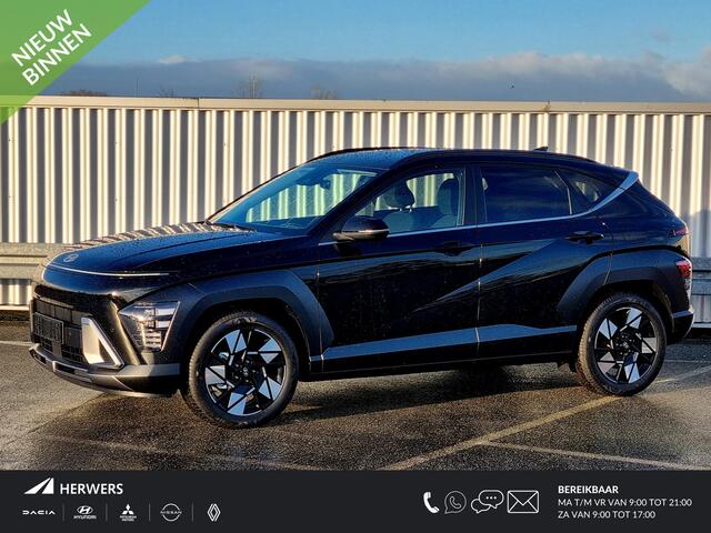 Hyundai Kona 1.6 GDI HEV Comfort Smart / ¤ 2000,- Voordeel Op Nieuwprijs / Rijklaarprijs / Direct Leverbaar / Navigatie / 18" LMV / Adaptieve Cruise Control / Parkeersensoren voor en achter /