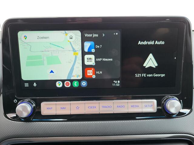 Hyundai Kona EV Business 64 kWh Automaat / Dealer onderhouden / HUD / Navigatie / Stuur- en stoelverwarming /