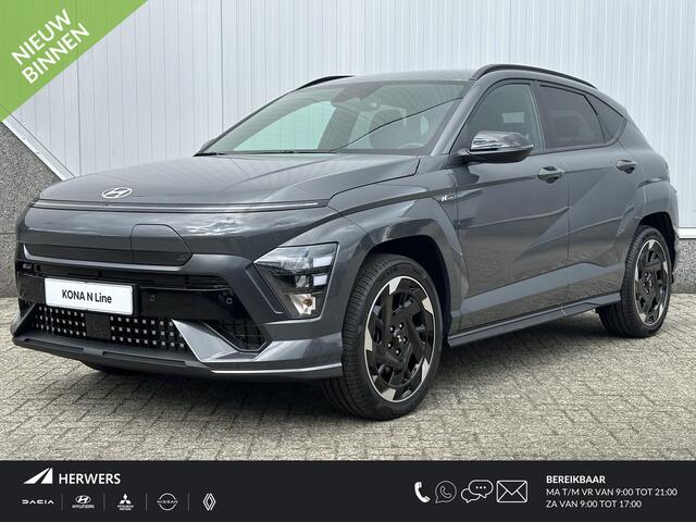 Hyundai Kona Electric N Line Business 64,8 kWh MY 26 / ¤500 Voordeel / Dodehoekdetectie / Warmtepomp / 19 Inch / Snel Leverbaar! /
