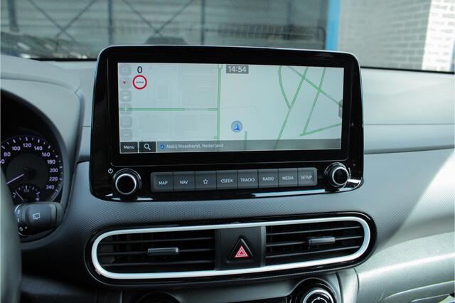 Hyundai Kona 1.6 GDI HEV Premium |trekhaak|dealer onderhouden|stoelverwarming|navigatie|parkeersensoren|