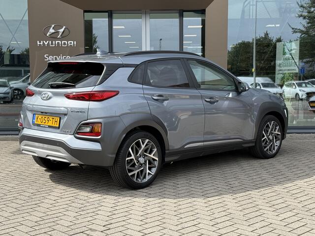 Hyundai Kona 1.6 GDI HEV Premium | Leder | 18" velgen | Hybrid | Navigatie