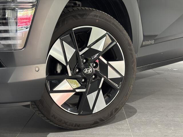 Hyundai Kona 1.6 GDI HEV Premium Hybride automaat met Lederen bekleding, Navigatie en Stoelverwarming Rijdende demo!