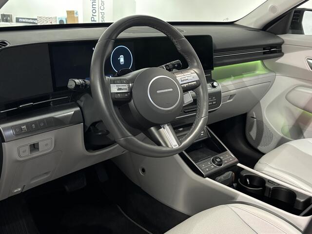 Hyundai Kona 1.6 GDI HEV Premium Hybride automaat met Lederen bekleding, Navigatie en Stoelverwarming Rijdende demo!