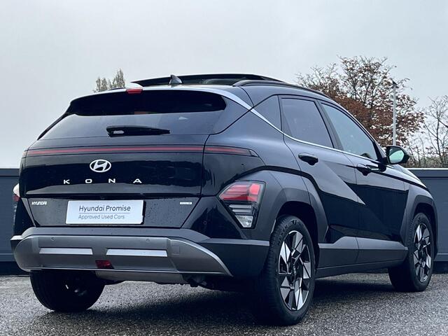 Hyundai Kona 1.6 GDI HEV 140 PK Comfort smart Sky++ | Schuifkanteldak | Premium interieur | 360o Camera | Fabrieksgarantie 08-2029 |