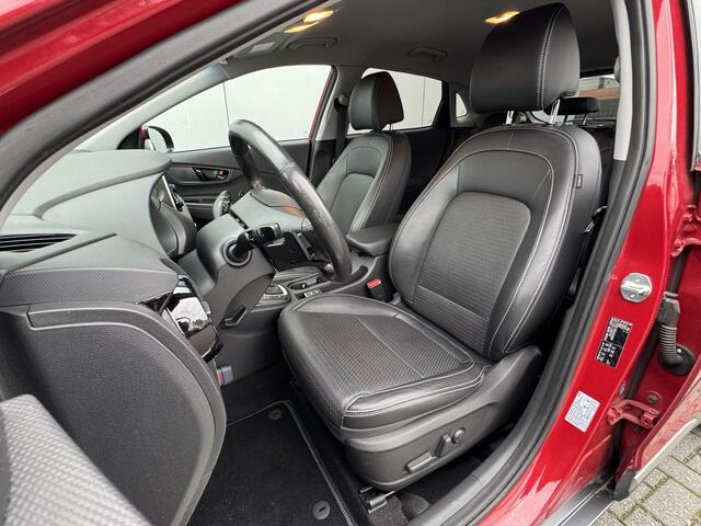 Hyundai Kona 1.6 GDI HEV Premium Eerste eigenaar / Dealeronderhouden/ Leder / Elek. Bedienbare Voorstoelen / Stoel- & Stuurverwarming voor + achter / Stoelverkoeling / KRELL Audio / NL Auto / 1.300 KG Trekgewicht / Led Verlichting /