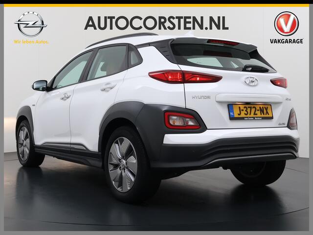 Hyundai Kona EV 64kWh Leder Warmtepomp Camera Adap. Cruise + stop&go Apple Carplay Android Comfort Ecc Pdc Navi* Isofix DAB Led Lmv 17" Lane Assist FCA Keyless 1e Eigenaar Origineel Nederlandse Auto