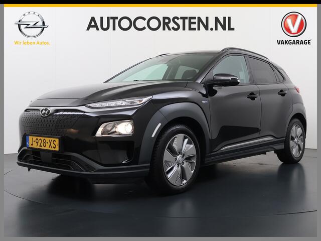 Hyundai Kona EV Fashion 64kWh SOH 100% Warmtepomp Head Up Display Adap.Cruise Navi Ecc Camera Apple Carplay Android Auto Pdc Lane Assist Dodehoekwaarschuwing Keyless Privacy Glas DAB FCA 1e Eigenaar Origineel Nederlandse Auto