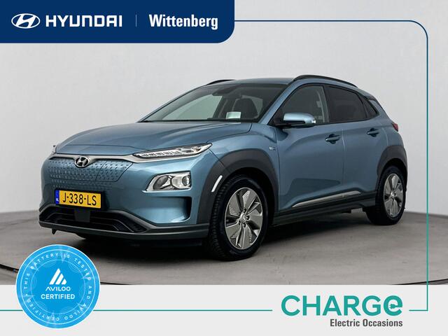 Hyundai Kona EV Fashion 64 kWh | Stoelverwarming | Parkeersensoren achter | Soh 96% | Navigatie |