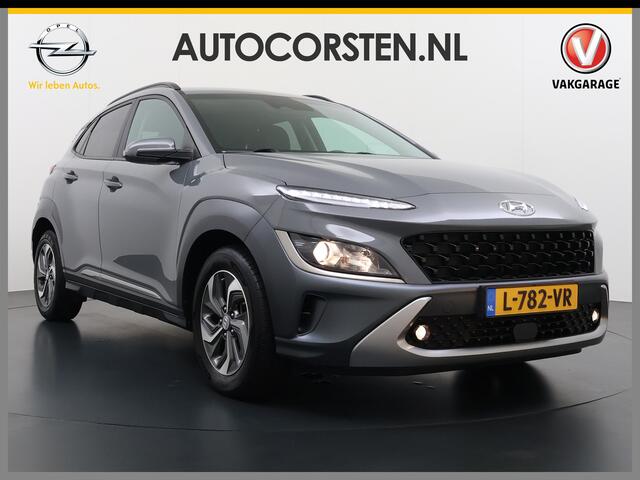 Hyundai Kona |142PK AUT. HEV Hybride Semi-Auto-Pilot (lane-Assist+Camera+Adap.Cruise) Navi Ecc Apple Carplay Android Digi-Dash Head Up Display Pdc Krell®-Audio Fashion Lmv Isofix DAB Led Regen-Lichtsensor 1e Eigenaar Origineel Nederlandse Auto