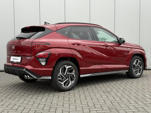 Hyundai Kona 1.6 GDI HEV N Line / Modeljaar 2026 / 3000 Korting / Stoelverkoeling / Stuurverwarming / Stoelverwarming Voor + Achter / Snel Leverbaar! /