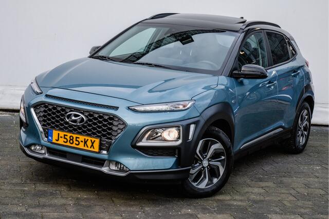Hyundai Kona 1.6 GDI HEV Fashion Sky Schuifdak/ Head up/ Camera/ Navigatie/ Carplay/ Lmv/ Adapt. cruise