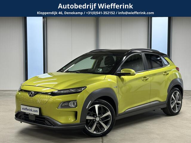 Hyundai Kona EV Premium 64 kWh 204pk | SOH 96% | Leder | HUD | Stoelventilatie