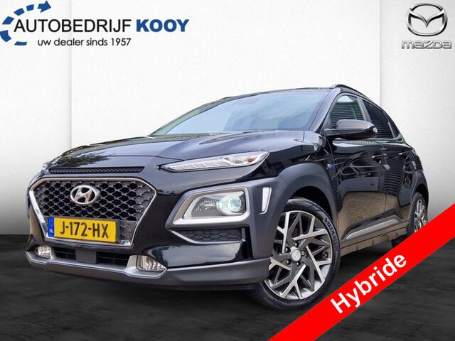 Hyundai Kona 1.6 GDI HEV Premium Automaat / Adapt. cr. control / Leder / Carp