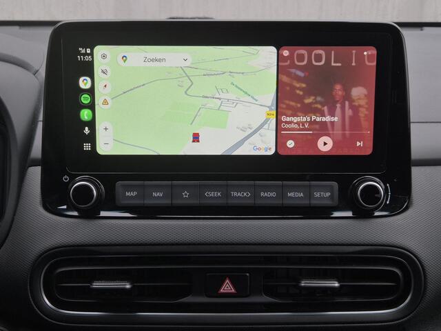 Hyundai Kona 1.6 GDI HEV Fashion Automaat / Fabrieksgarantie tot 02-2028 / Dealer onderhouden / Head Up Display / Keyless Entry/Start / cruise control / Achteruitrijcamera / Draadloze telefoon lader / Krell Audio Systeem /